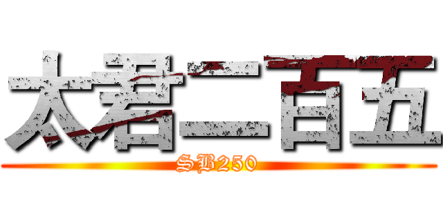 太君二百五 (SB250)