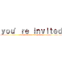 ｙｏｕ’ｒｅ ｉｎｖｉｔｅｄ (to be apart of the survey corps)