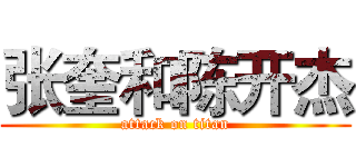 张奎和陈开杰 (attack on titan)