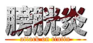 膀胱炎 (attack on tintin)