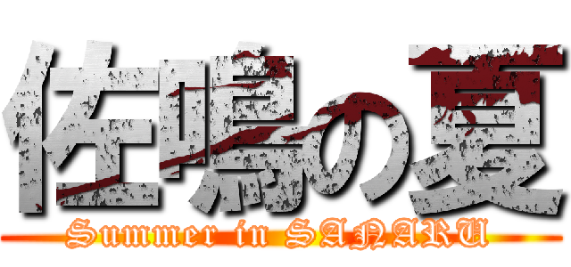 佐鳴の夏 (Summer in SANARU)