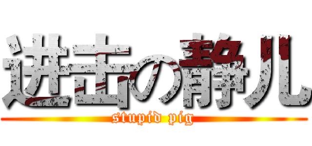 进击の静儿 (stupid pig)