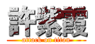 許紫霞 (attack on titan)