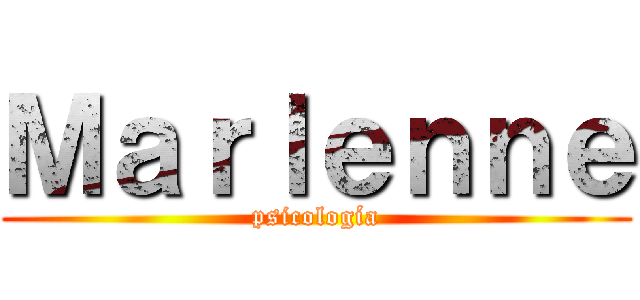 Ｍａｒｌｅｎｎｅ (psicología)