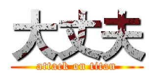 大丈夫 (attack on titan)