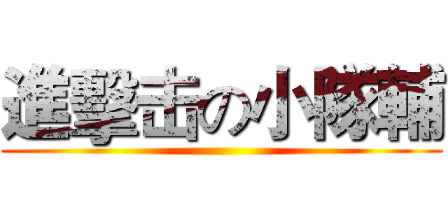 進擊击の小隊輔 ()