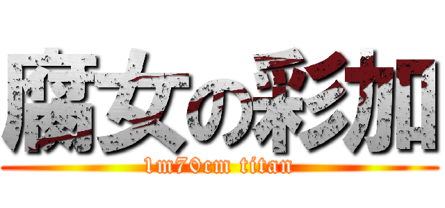 腐女の彩加 (1m70cm titan)