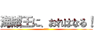 海賊王に、おれはなる！ (ああああ)