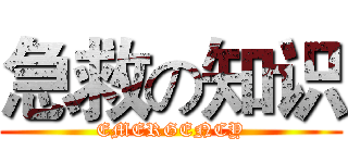 急救の知识 (EMERGENCY)