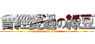 曾經愛過の綠豆 (attack on titan)