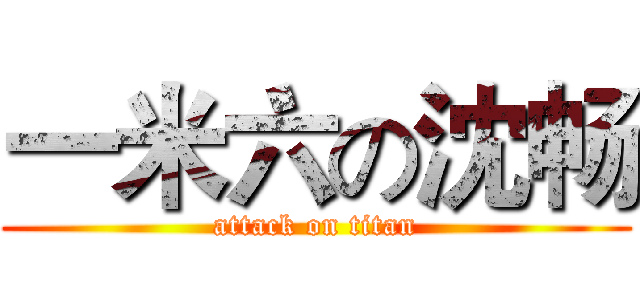 一米六の沈畅 (attack on titan)