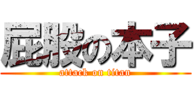 屁股の本子 (attack on titan)
