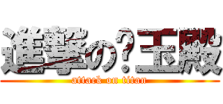 進撃の喵玉殿 (attack on titan)