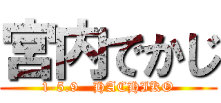 宮内でかじ (1-5.9   HACHIKO)