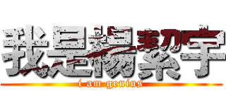 我是楊絜宇 (i am genius)