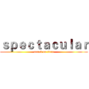 ｓｐｅｃｔａｃｕｌａｒ (attack on titan)