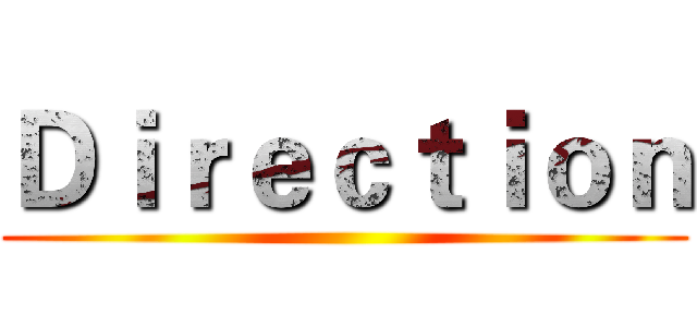Ｄｉｒｅｃｔｉｏｎ ()