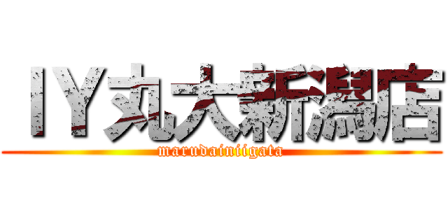 ＩＹ丸大新潟店 (marudainiigata)