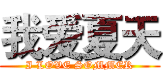 我爱夏天 (I LOVE SOMMER)
