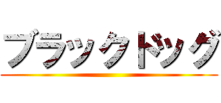 ブラックドッグ ()