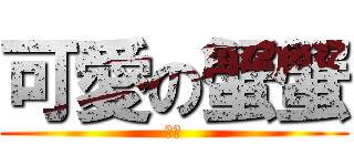 可愛の蟹蟹 (溝追)