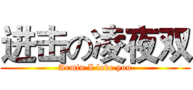 进击の凌夜双 (Armin I love you)