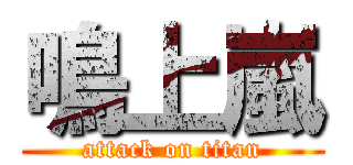 鳴上嵐 (attack on titan)