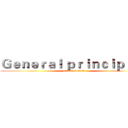 Ｇｅｎｅｒａｌ ｐｒｉｎｃｉｐｌｅｓ (attack on titan)