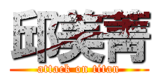 邱美菁 (attack on titan)