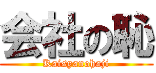 会社の恥 (Kaisyanohaji)