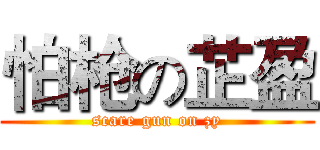 怕枪の芷盈 (scare gun on zy)