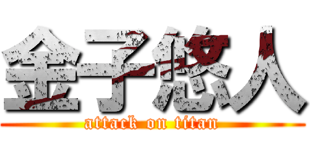 金子悠人 (attack on titan)