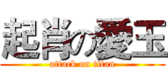 起肖の愛玉 (attack on titan)
