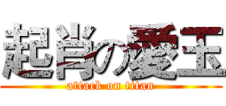 起肖の愛玉 (attack on titan)