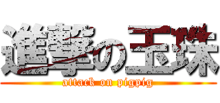 進撃の玉珠 (attack on pigpig)