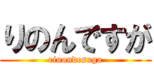 りのんですが (rinondesuga)