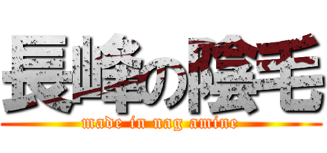 長峰の陰毛 (made in nag amine)