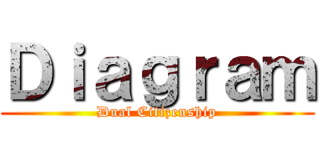 Ｄｉａｇｒａｍ (Dual Citizenship)