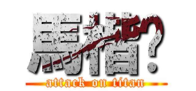 馬楷婷 (attack on titan)