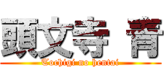 頭文寺 青 (Tochigi no hentai)