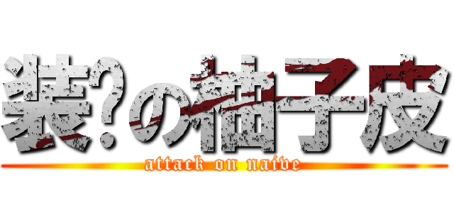 装纯の柚子皮 (attack on naive)