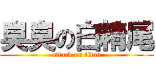 臭臭の白精尾 (attack on titan)