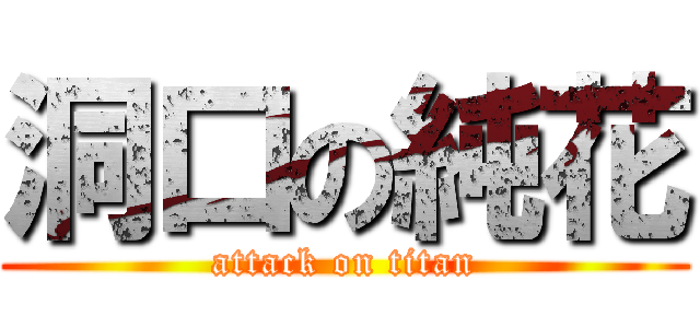 洞口の純花 (attack on titan)