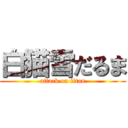 白猫雪だるま (attack on titan)