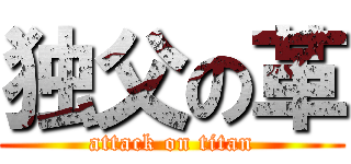 独父の革 (attack on titan)