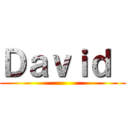 Ｄａｖｉｄ  ()