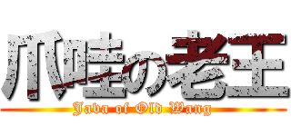爪哇の老王 (Java of Old Wang)