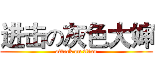 进击の灰色大婶 (attack on titan)