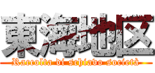 東海地区 (Raccolta di schiavo società)
