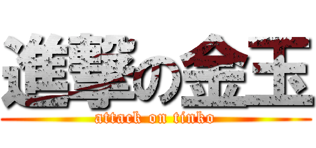 進撃の金玉 (attack on tinko)